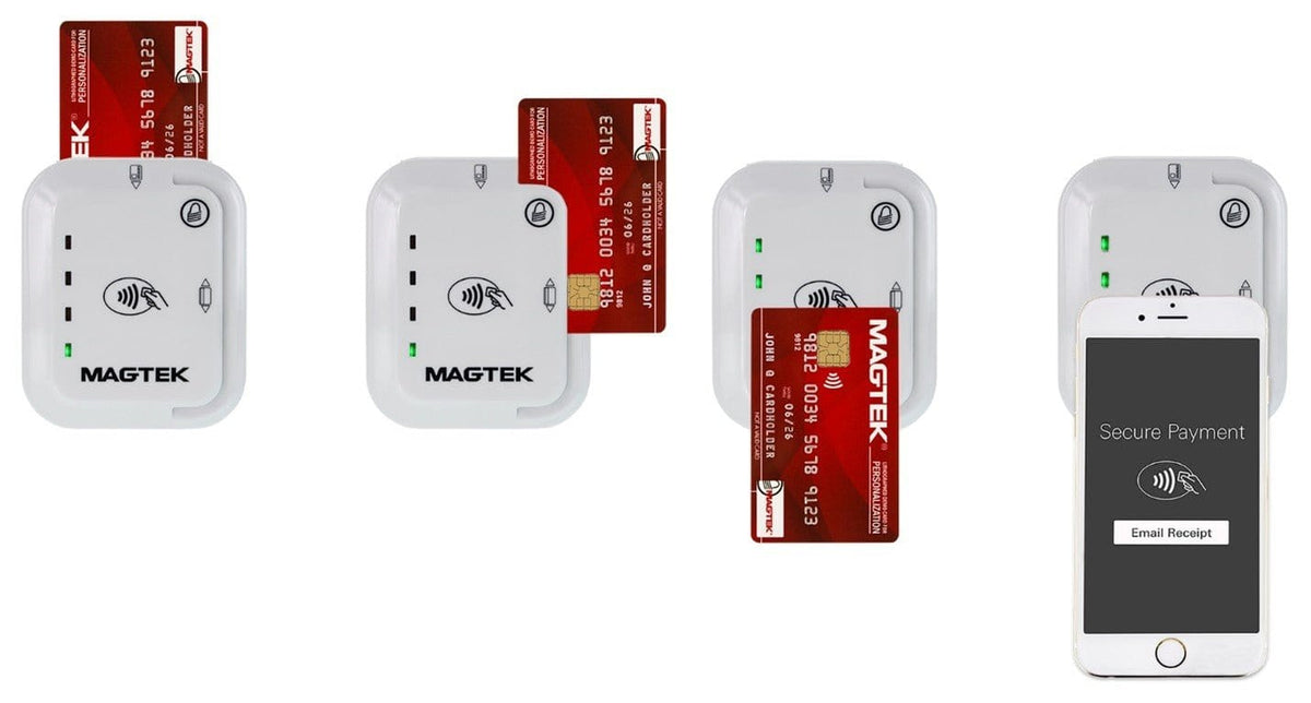 MagTek tDynamo Gen II | USB + Bluetooth | Card Reader - alternate view