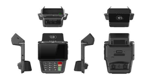 PAX A30 multilane payment terminal with display and card reader