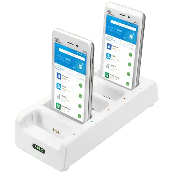 Dual PAX A77 Charging Station for devices