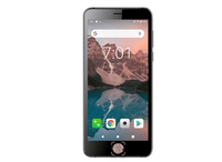 Smartphone with fingerprint scanner