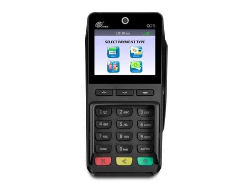 PAX Q25 PinPad for secure payment processing at POS terminal