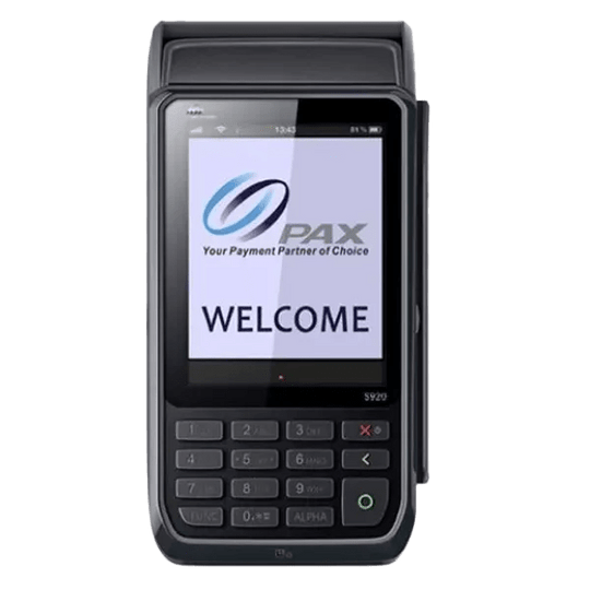 PAX S920 4G Mobile Payment Terminal - All-Star Terminals