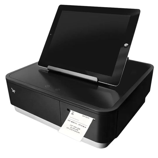 Star Micronics mPOP, Black, Integrated 2" Printer & Cash Drawer - All-Star Terminals