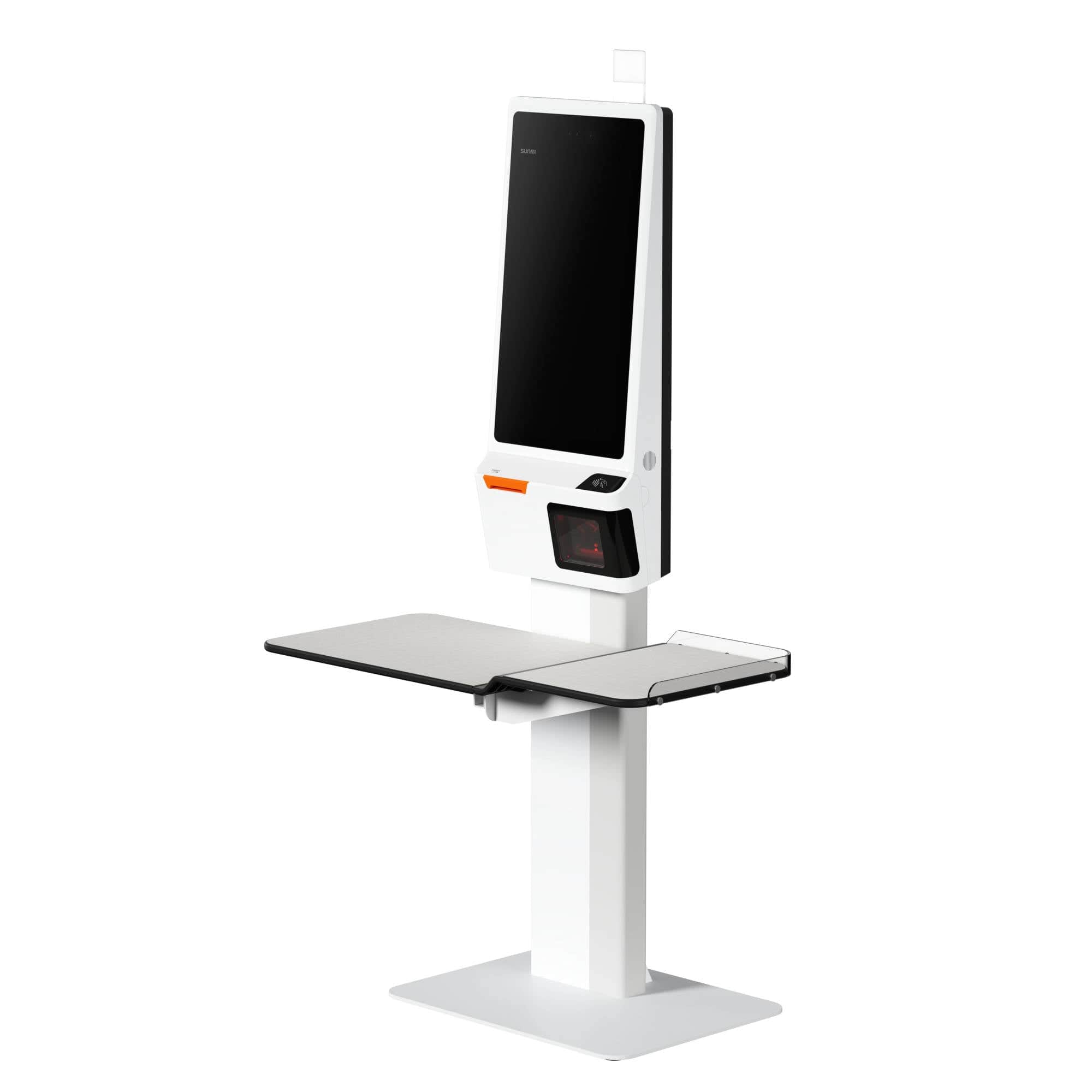 Sunmi K2 kiosk black back view