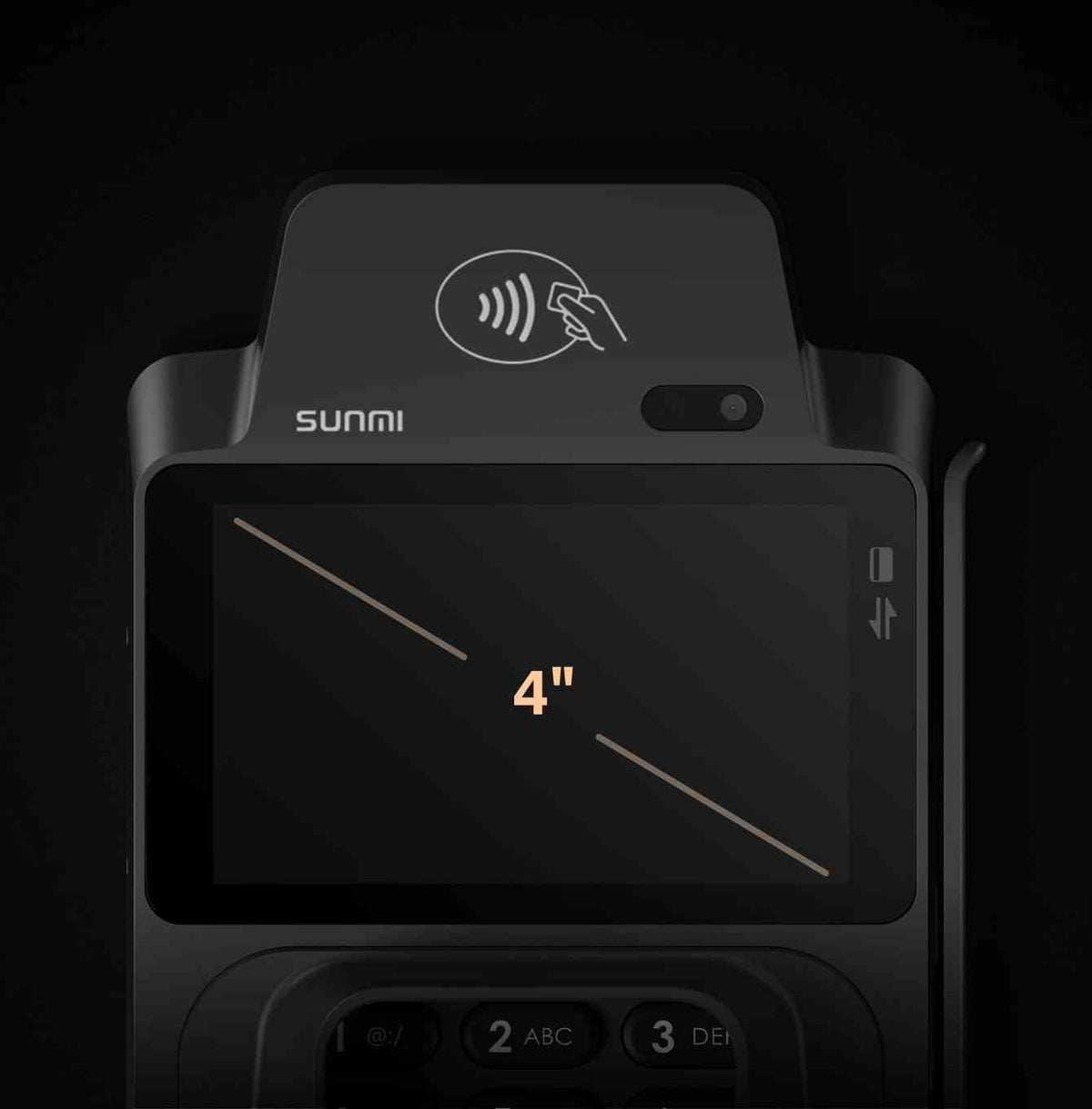 Sunmi P2 SmartPad with waterproof touchscreen and contactless payment